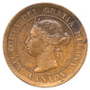 1901 Canada 1-cent EF-AU (EF45) Scratched, marks, or impaired
