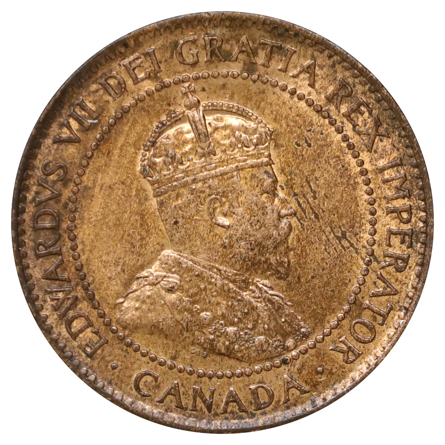 1903 Canada 1-cent Brilliant Uncirculated (MS63) Lacquered