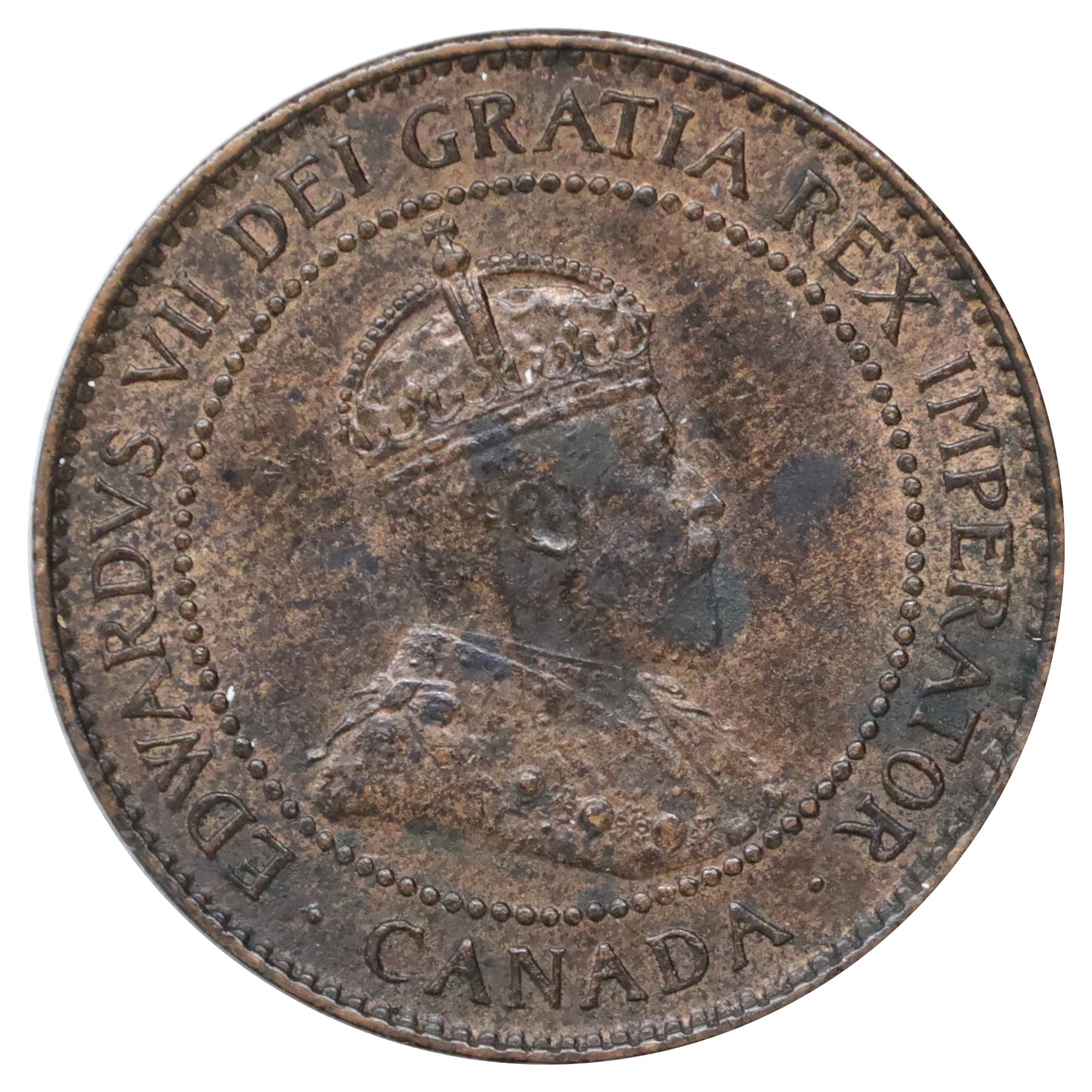 1904 Canada 1-cent Uncirculated (MS60) Scratched, marks, or impaired