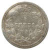 1858 Small Date Canada 5-cents G-VG (G6) Scratched, marks, or impaired