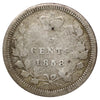 1858 Large Date Canada 5-cents Good (G4) Scratched, marks, or impaired
