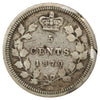 1870 Wide Rim Canada 5-cents G-VG (G6) Scratched, marks, or impaired
