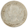 1884 Far 4 Canada 5-cents VG-F (VG10) Scratched, marks, or impaired