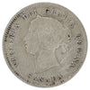1885 Small 5 Canada 5-cents F-VF (F15) Scratched, marks, or impaired