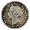1892 Canada 5-cents VG-F (VG10) Scratched, marks, or impaired