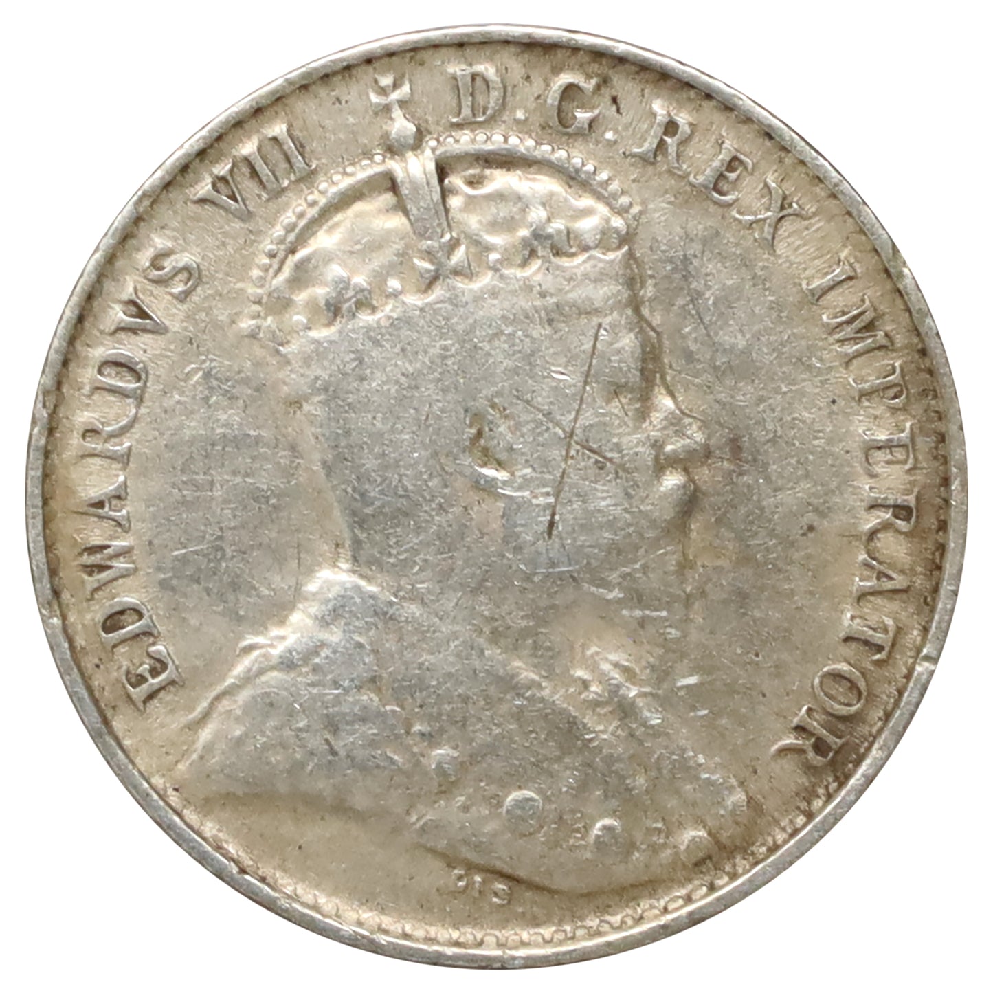 1902H Small H Canada 5-cents Fine (F12) Scatched, marks, or impaired