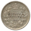 1902H Small H Canada 5-cents VG-F (VG10) Scratched, marks, or impaired