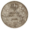 1903H Large H Canada 5-cents VF-EF (VF30) Scratched, marks, or impaired