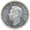 1946 Canada 10-cents Brilliant Uncirculated (MS63) Scratched, marks, or impaired