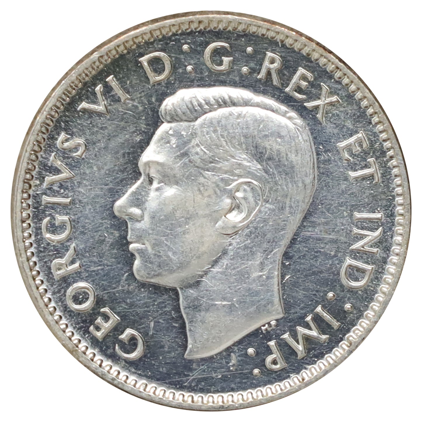 1946 Canada 10-cents Brilliant Uncirculated (MS63) Scratched, marks, or impaired