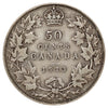 1913 Canada 50-cents F-VF (F15) Scratched, marks, or impaired