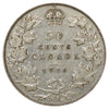 1916 Canada 50-cents F-VF (F15) Scratched, marks, or impaired