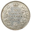 1934 Canada 50-cents VF-EF (VF30) Scratched, marks, or impaired