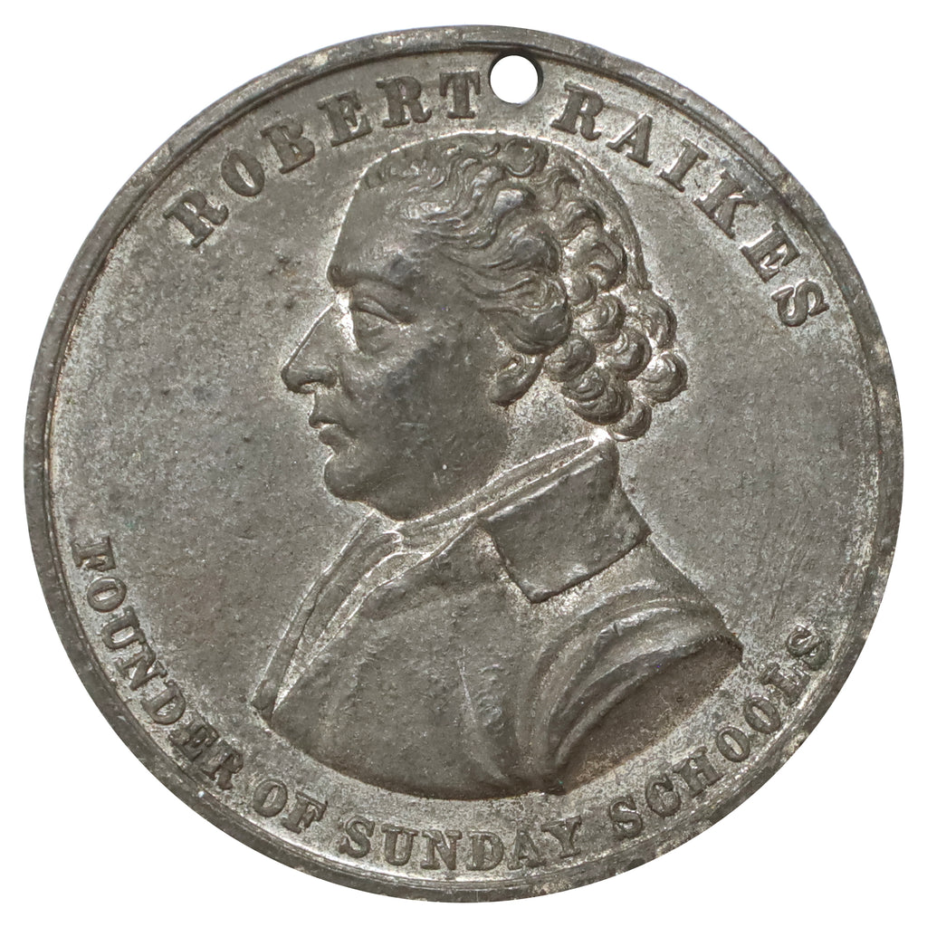 1880 Robert Raikes Sunday School Centenary Medallion