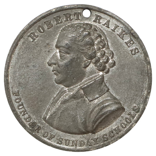 1880 Robert Raikes Sunday School Centenary Medallion