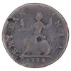 Great Britain 1734 George II Young Bust Farthing Very Good (VG8) DOD