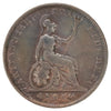 Great Britain 1828 George IV Farthing Very Fine (VF20) Toned
