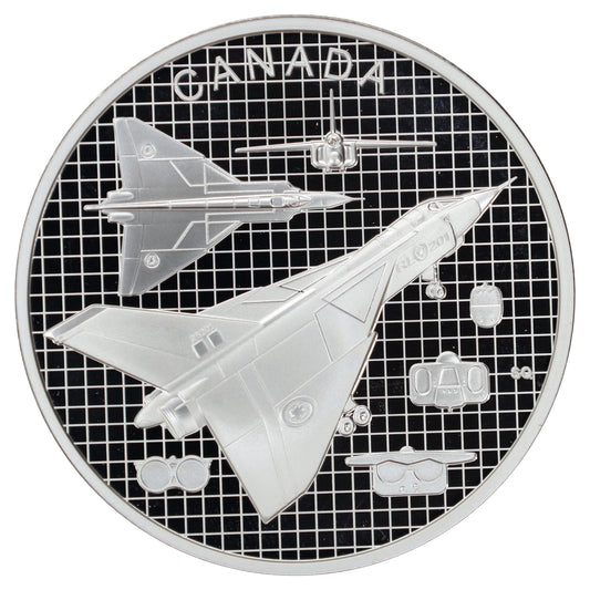 2021 Canada $20 Avro Arrow Fine Silver Heavy Cameo Proof Coin (Coin Only) No Tax (DOD)