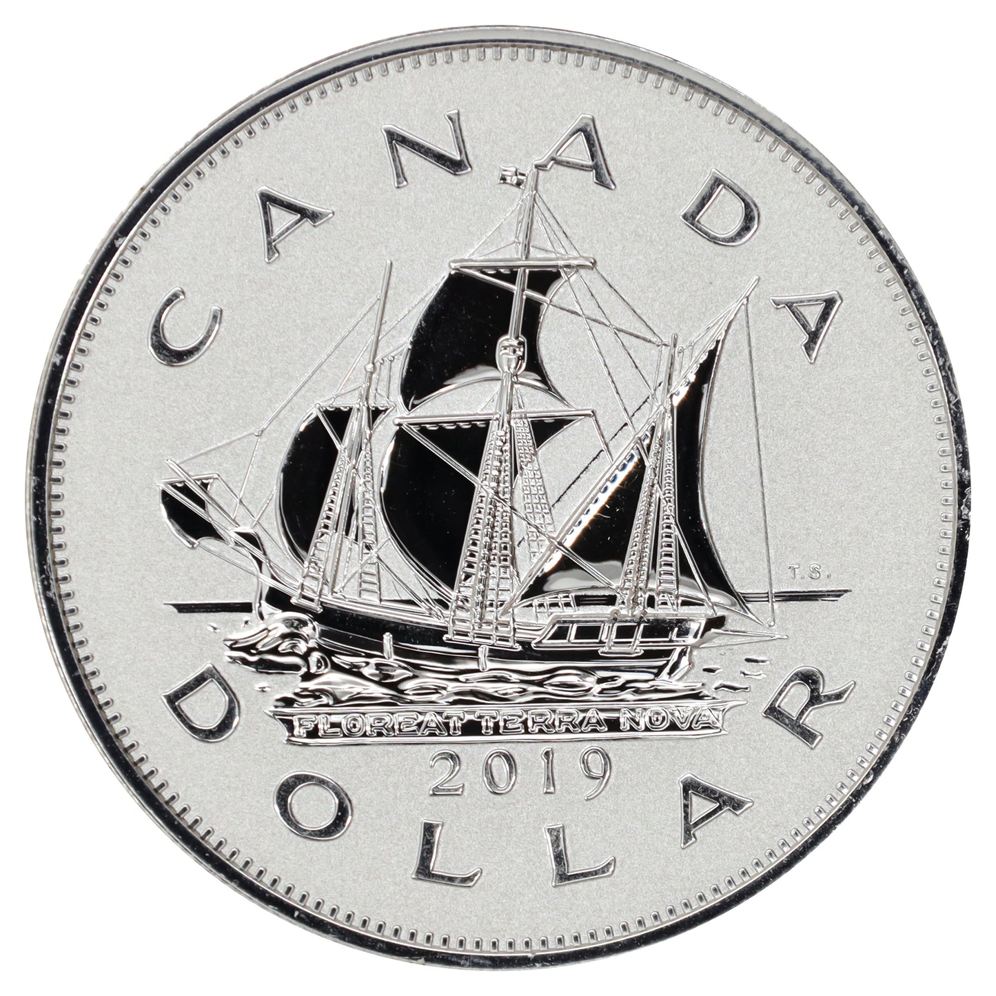 2019 Canada $1 Piedfort Heritage of the RCM: Matthew (Coin Only) No Tax (DOD)