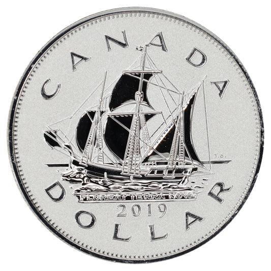 2019 Canada $1 Piedfort Heritage of the RCM: Matthew (Coin Only) No Tax (DOD)