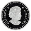 2005 Canada Red Enamel National Flag Proof Silver Dollar (Coin Only) No Tax (DOD)