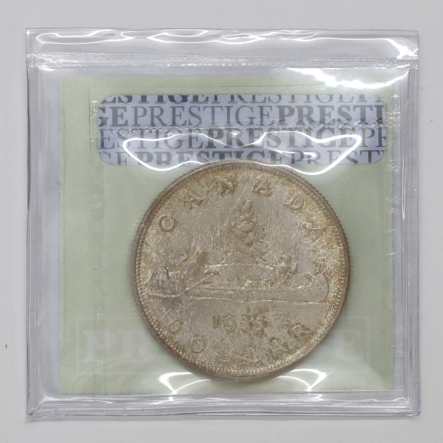 1935 Canada Dollar Prestige Certified MS65 (Lightly Toned)