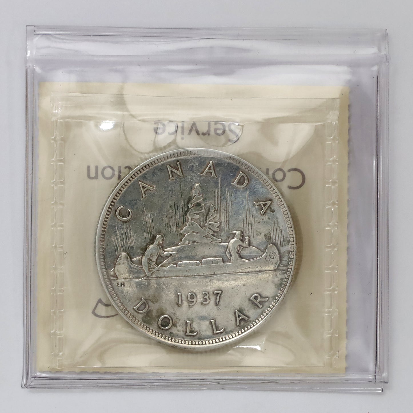 1937 Canada Dollar ICCS Certified VF30 (Polished)