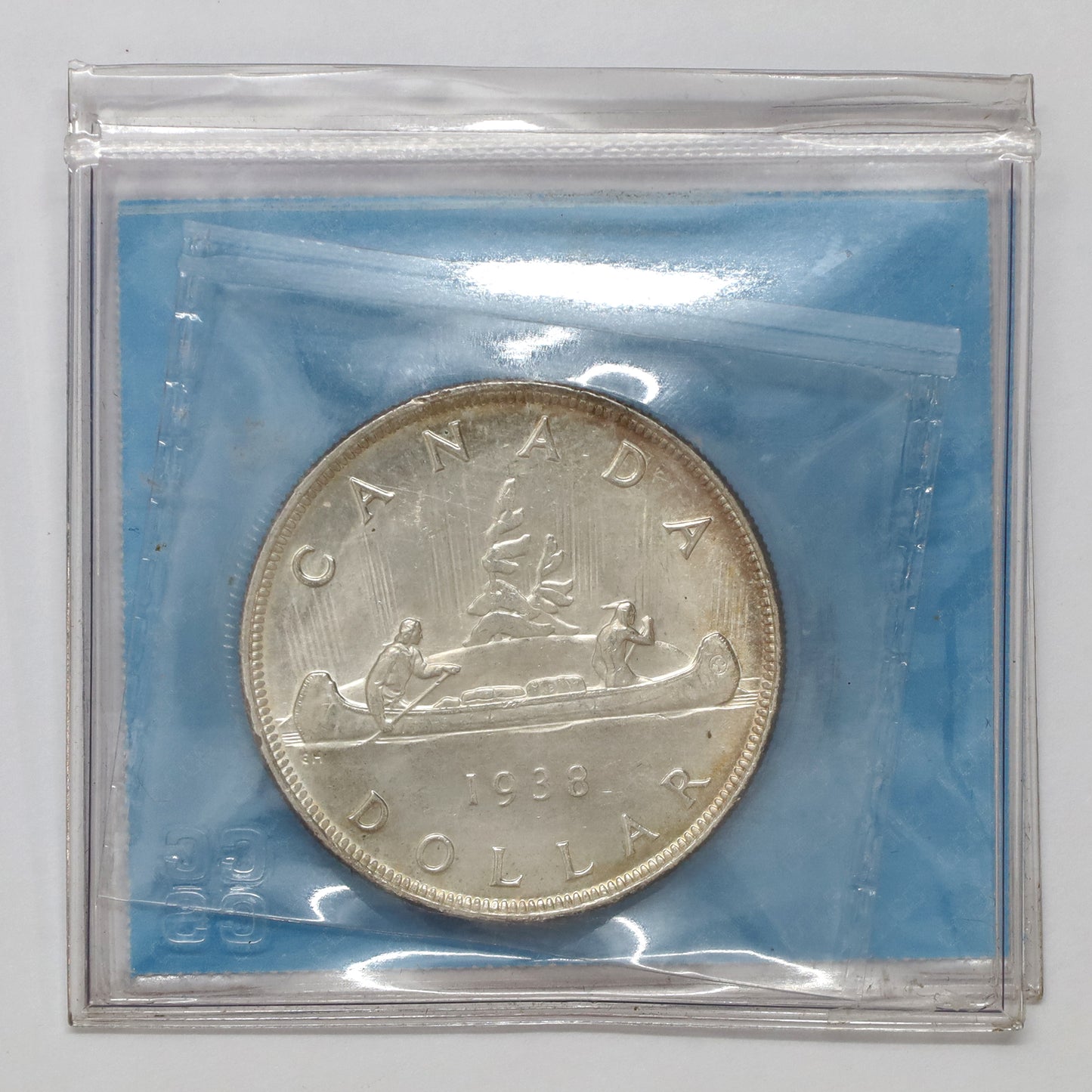 1938 Canada Dollar CCCS Certified MS63 (DOD)
