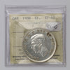 1938 Canada Dollar ICCS Certified EF40 (Cleaned)