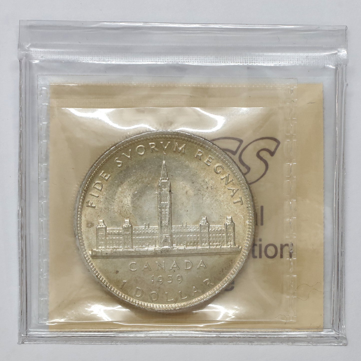 1939 Canada Dollar ICCS Certified MS64 Cameo (DOD)