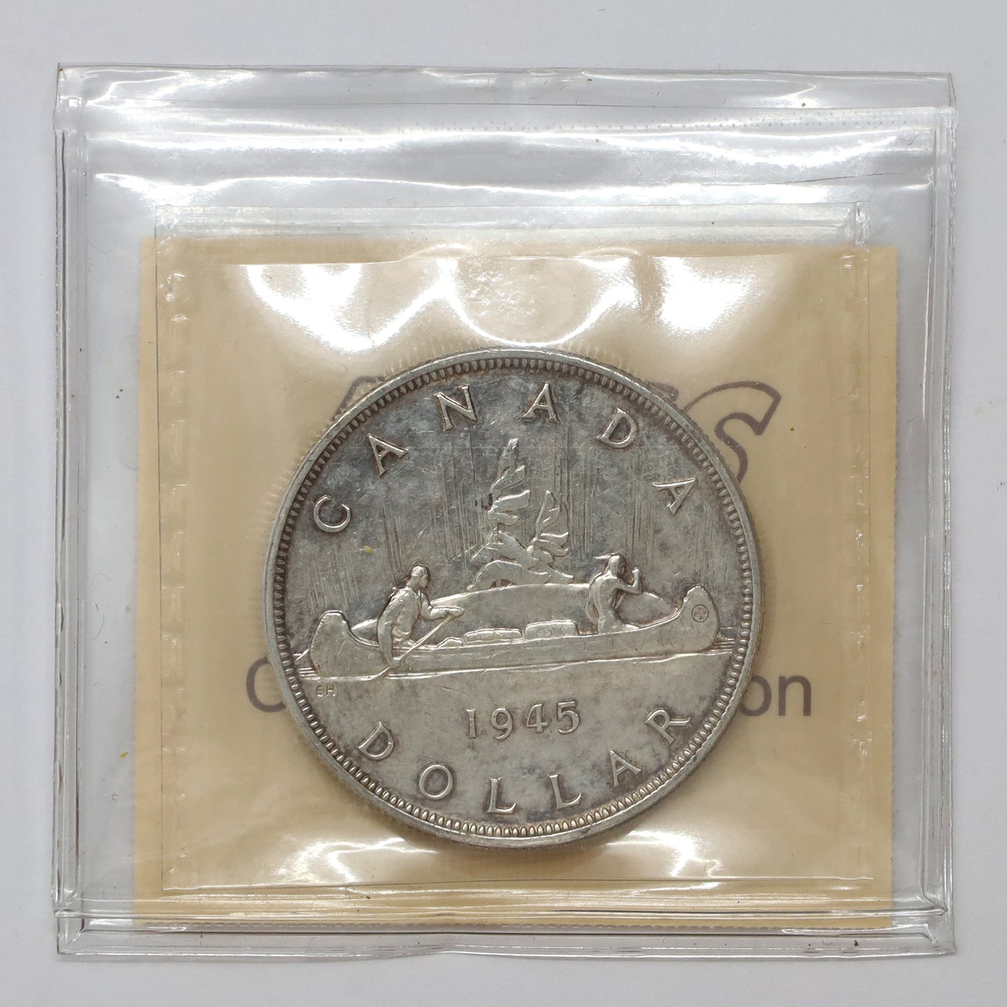 1945 Canada Dollar ICCS Certified EF40 (Toned)