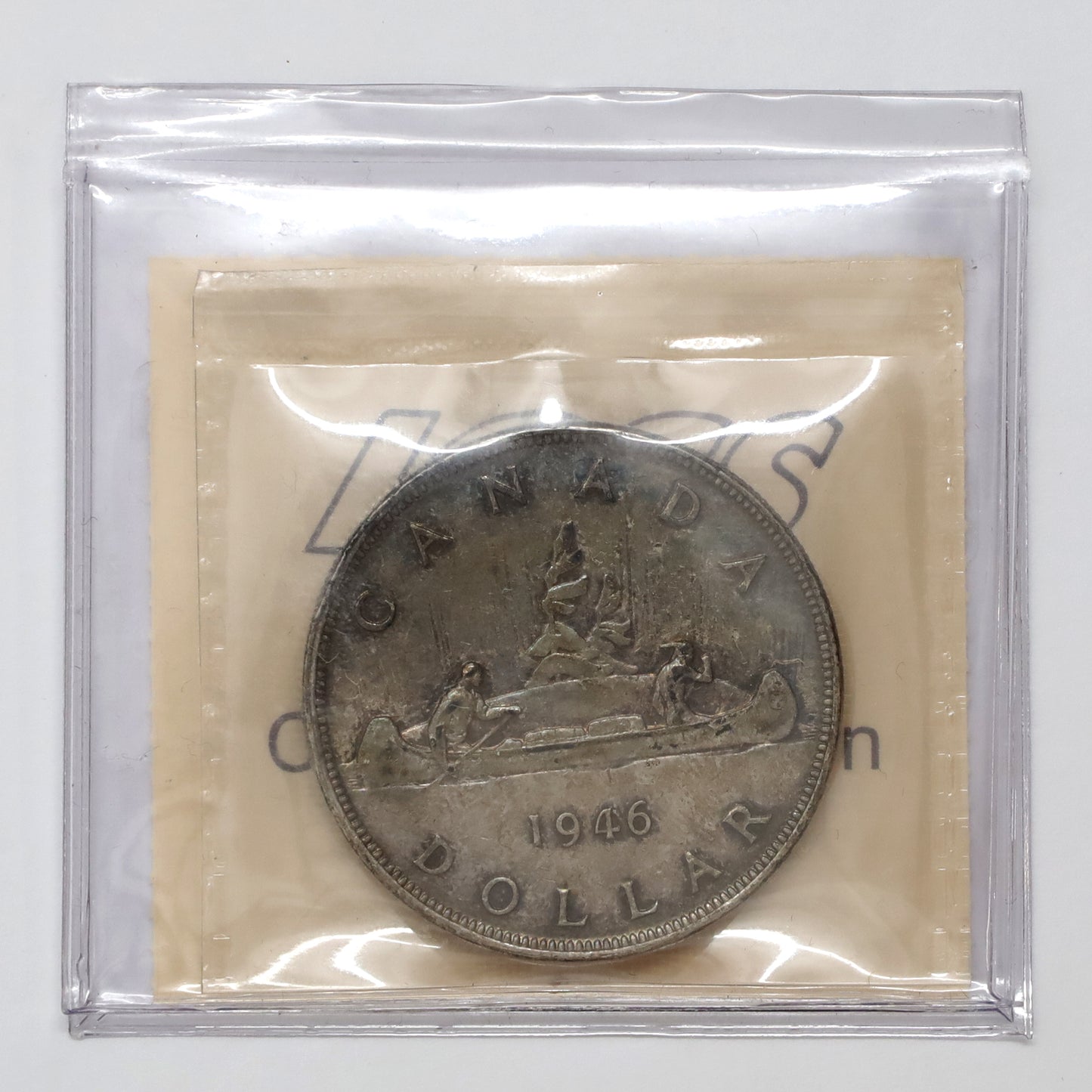 1946 SWL Canada Dollar ICCS Certified EF45 (Toned)