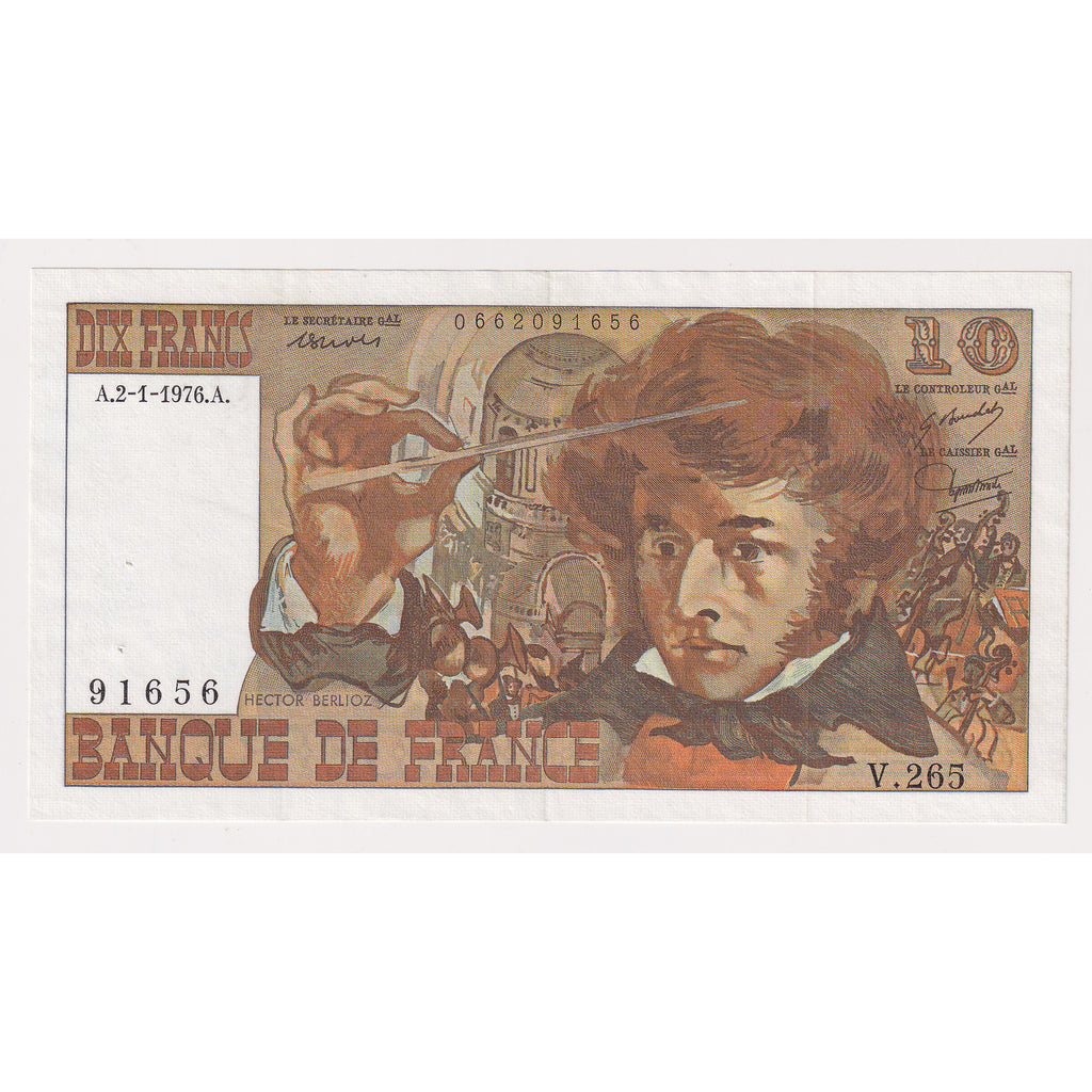 France 1976 10 Franc Note, Pick #150