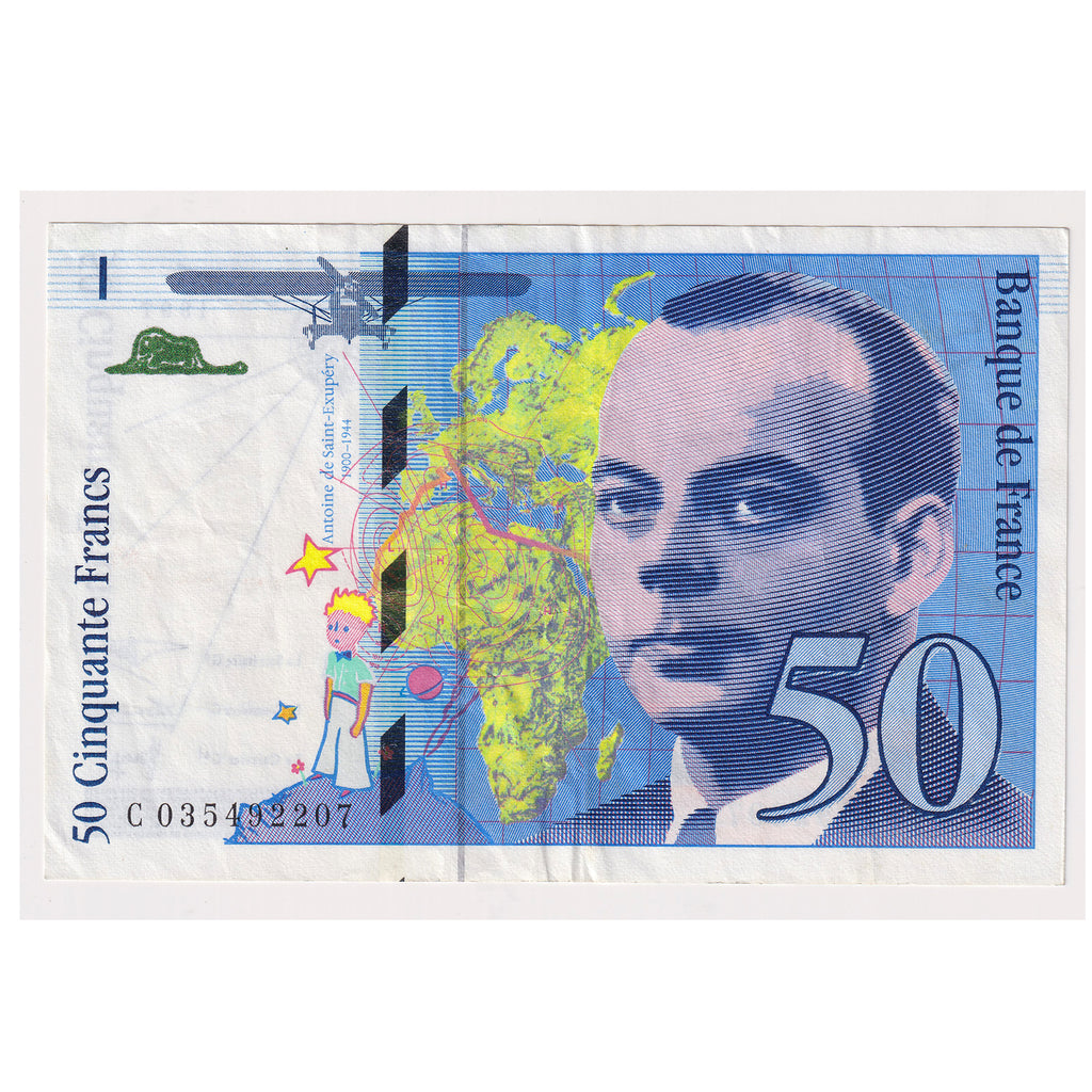 France 1997 50 Franc Note, Pick #157