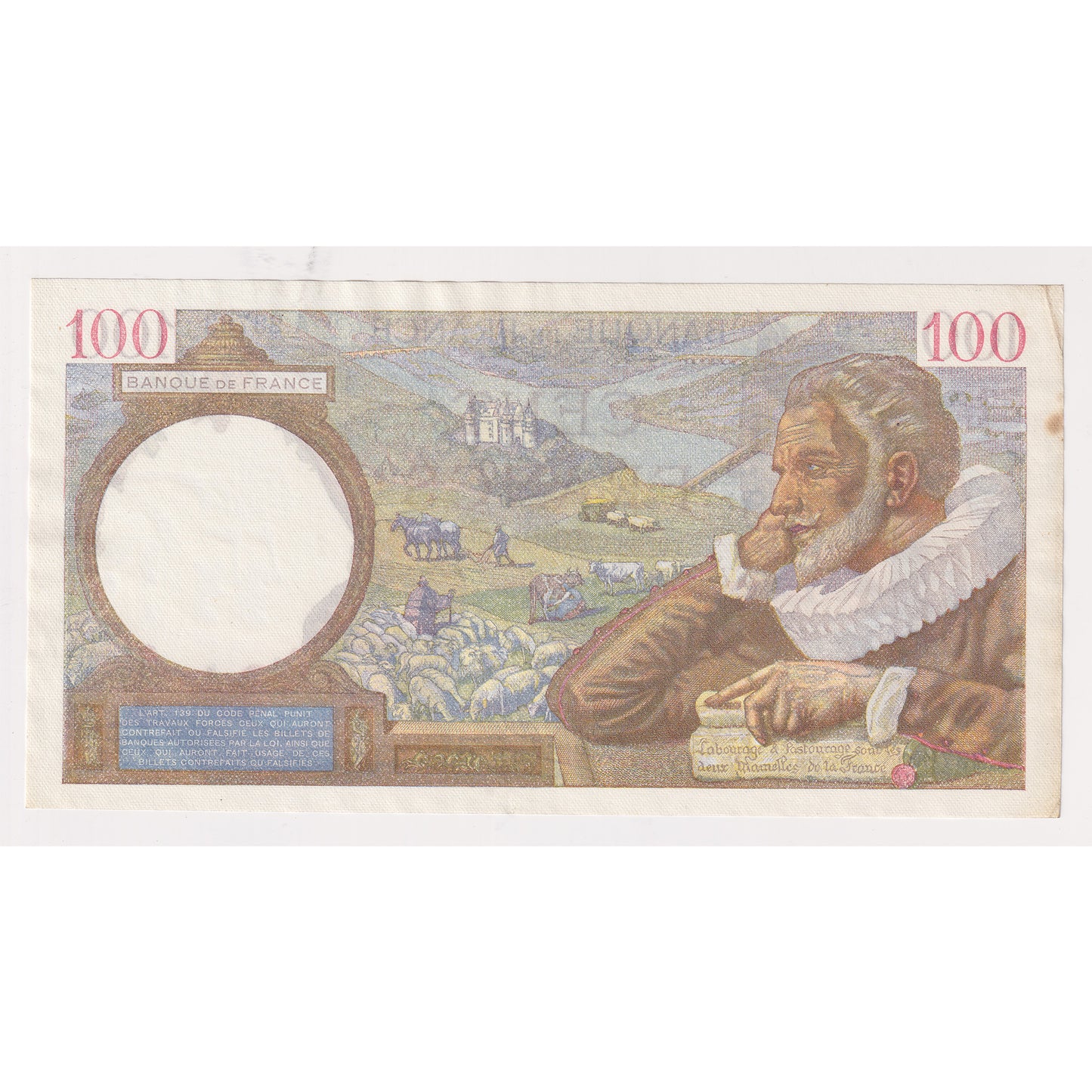 France 1941 100 Franc Note, Pick #94