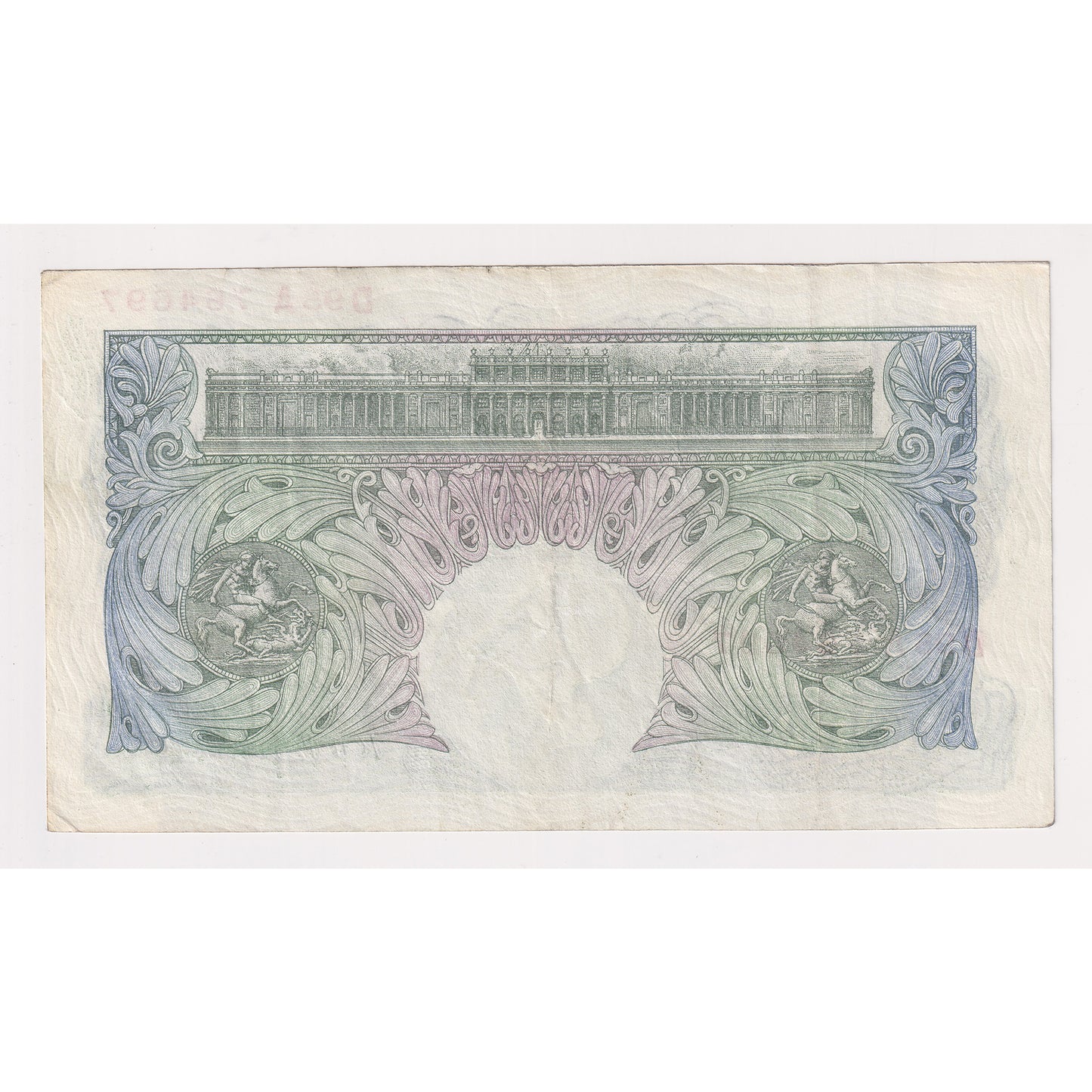 Great Britain 1948 1 Pound Note, Pick #369a, EF-AU (EF45)
