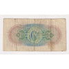 British Armed Forces 1943 6 Pence Note, Pick #M1, Fine (F12)