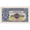 British Armed Forces 1958 5 Pounds, 2nd Series, Pick #M23