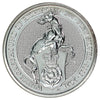 2021 GB £5 Queen's Beast: White Greyhound 2oz Silver (No Tax)