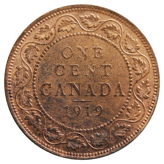 1919 Canada 1-cent Uncirculated (MS-60)