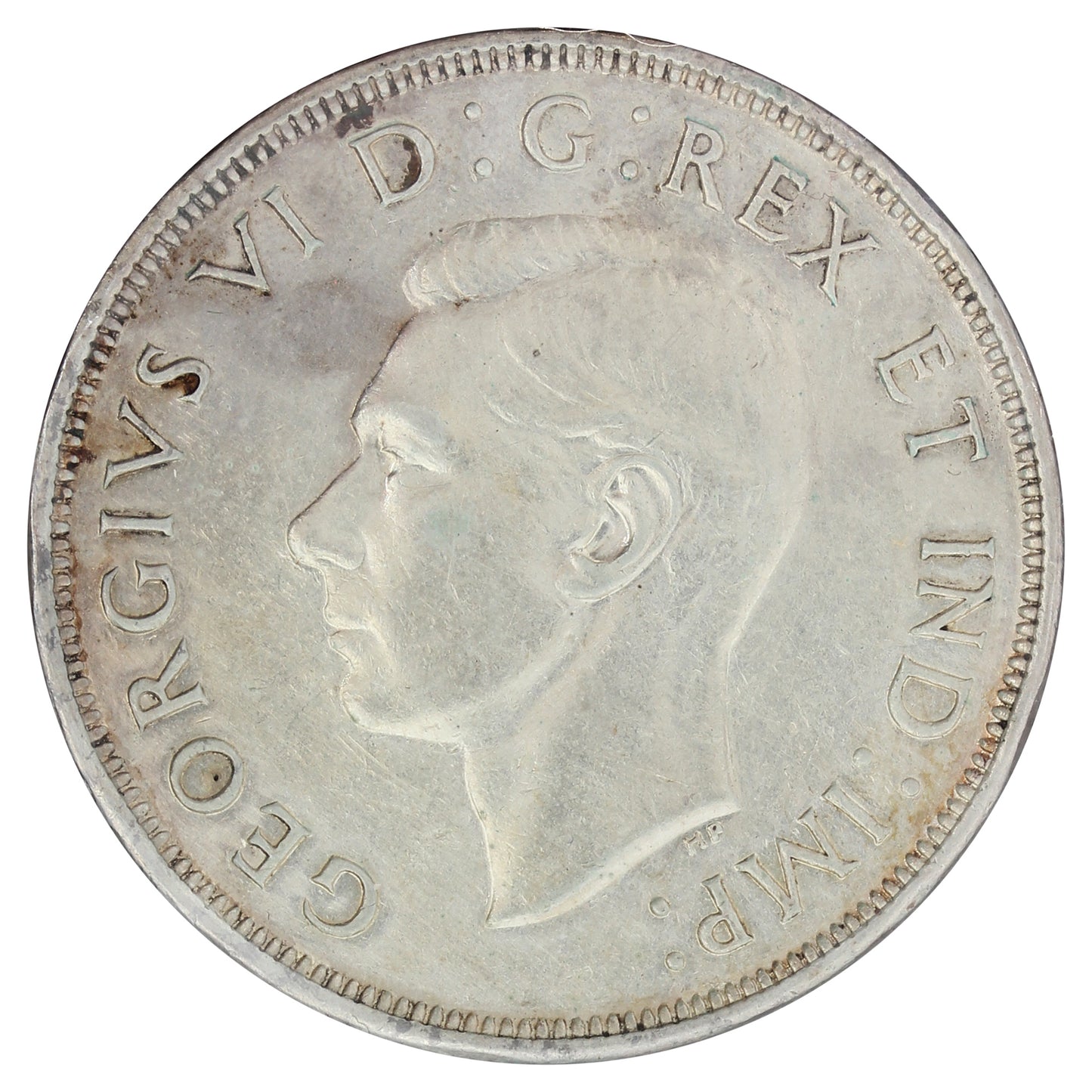 1947 Blunt 7 Canada Dollar VF-EF (VF30) Scratched