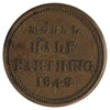 Great Britain 1848 Model Half Farthing UNC (MS60)
