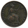 Great Britain 1855 Half Penny Fine (F12)