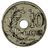 Belgium 1930 10 Centimes Very Fine (VF20) Impaired