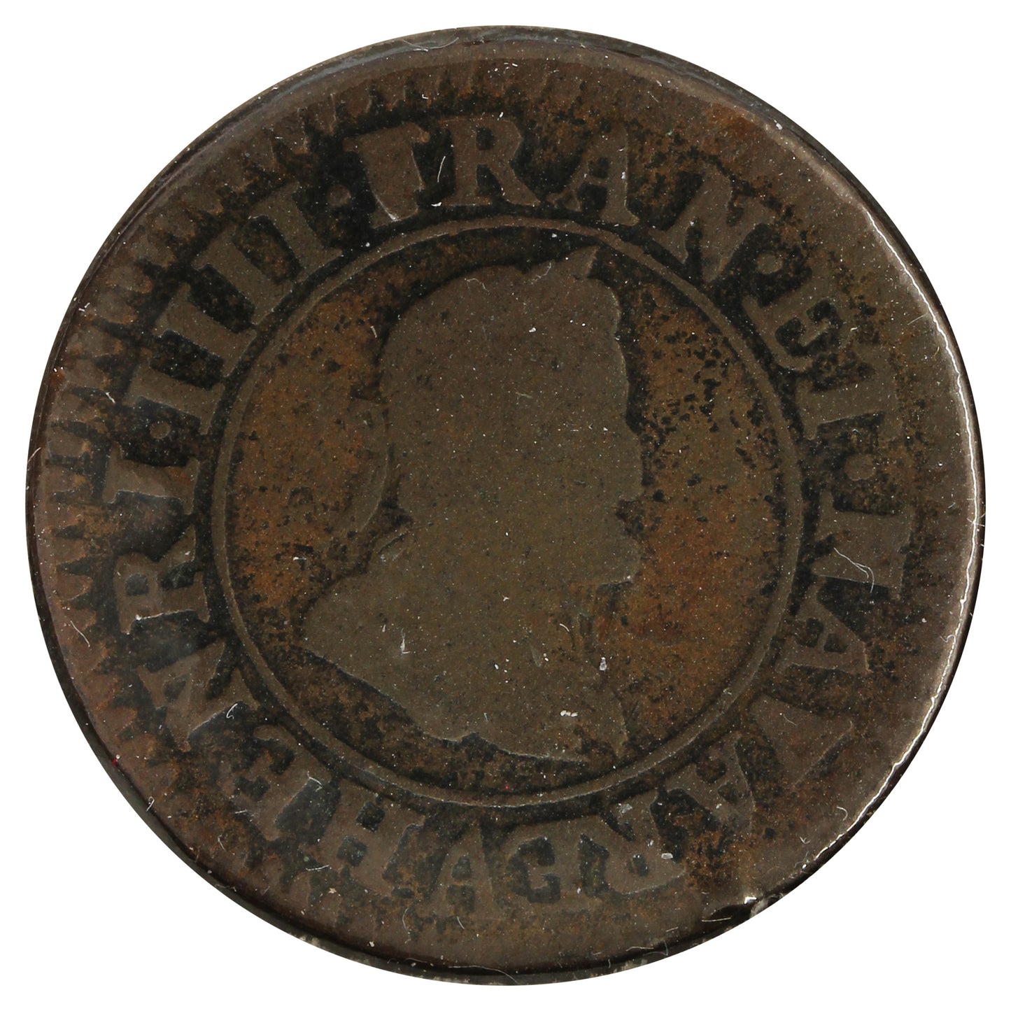 France 1599 2 Denier G-VG (G6)