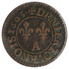 France 1603A 2 Denier Fine (F12)
