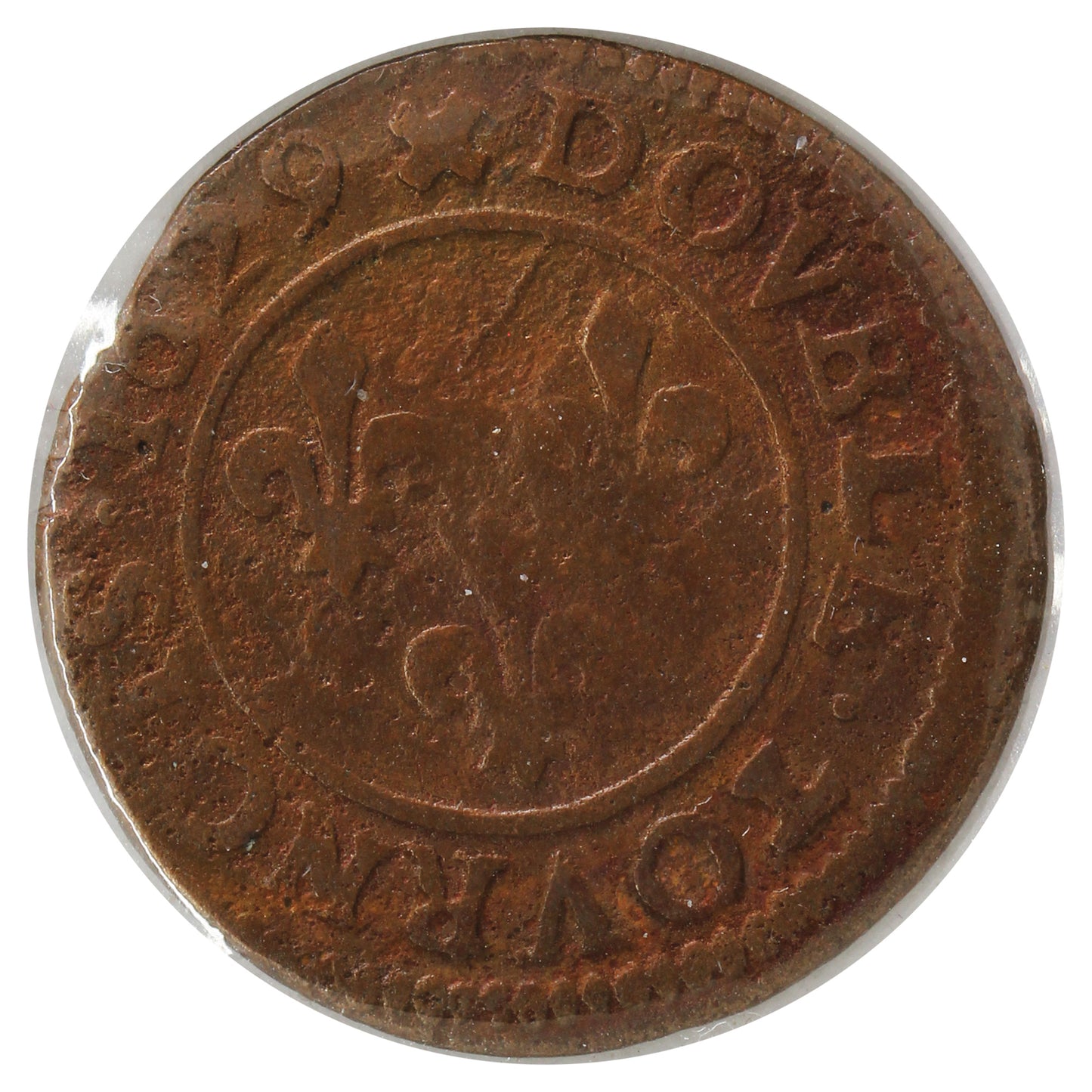 France 1629D 2 Denier Very Good (VG8)