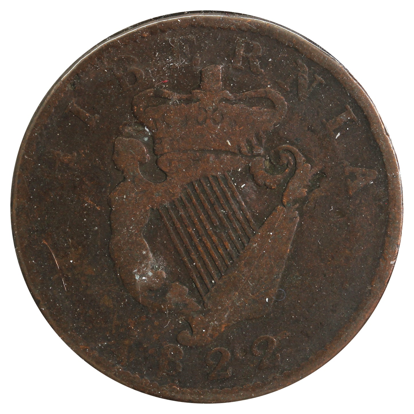 Ireland 1822 Half Penny