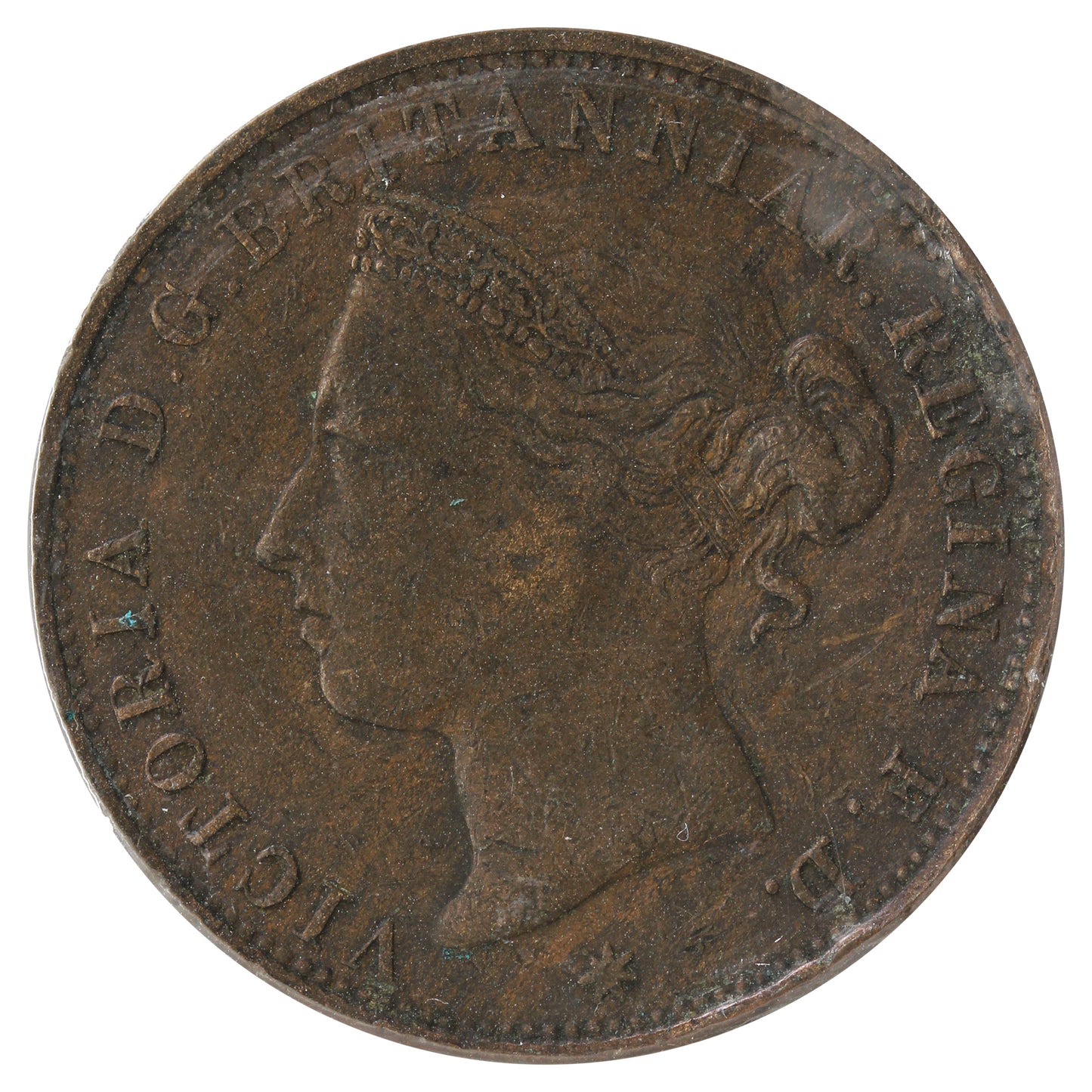 Jersey 1881 1/12 Shilling VF-EF (VF30) Impaired