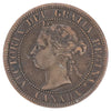 1901 Canada 1-cent Very Fine (VF20) Scratched, marks, or impaired